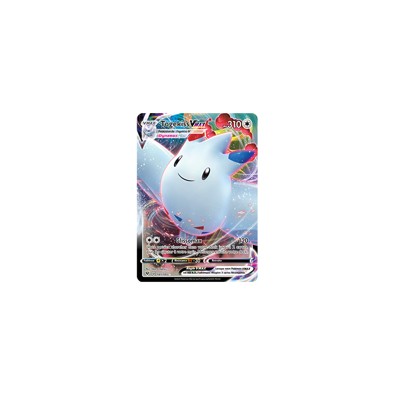 Carte pokémon EB05 Voltage Eclatant - TOGEKISS Vmax 141/185