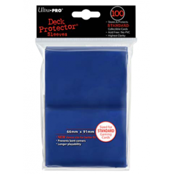 100 POCHETTES ULTRA PRO – BLEU