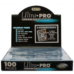 Display de 100 feuilles de rangement Platinum Series Ultra Pro