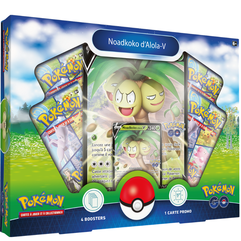 Coffret Pokémon GO - Noadkoko d'Alola V