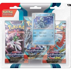 Pack 3 boosters EV04 Faille Paradoxe - Crydo