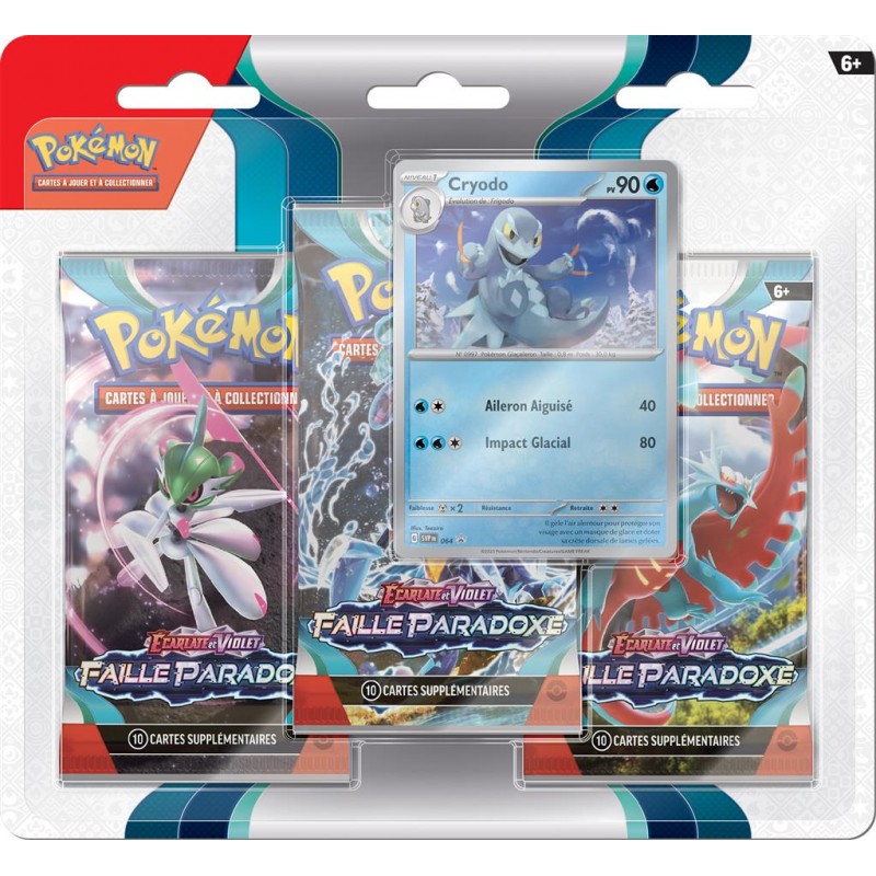 Pack 3 boosters EV04 Faille Paradoxe - Crydo