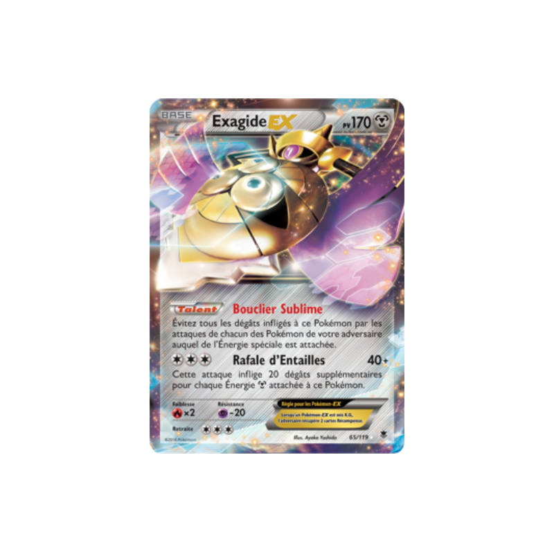 Carte pokémon XY4 Vigeur Spectrale – Exagide 65/119