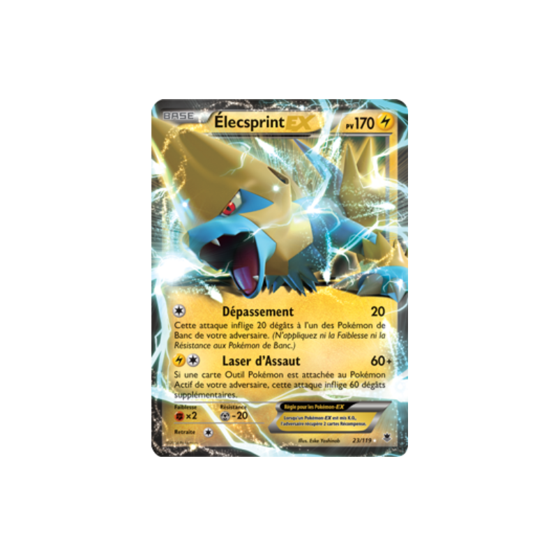 Carte pokémon XY4 Vigeur Spectrale – Elecsprint 23/119